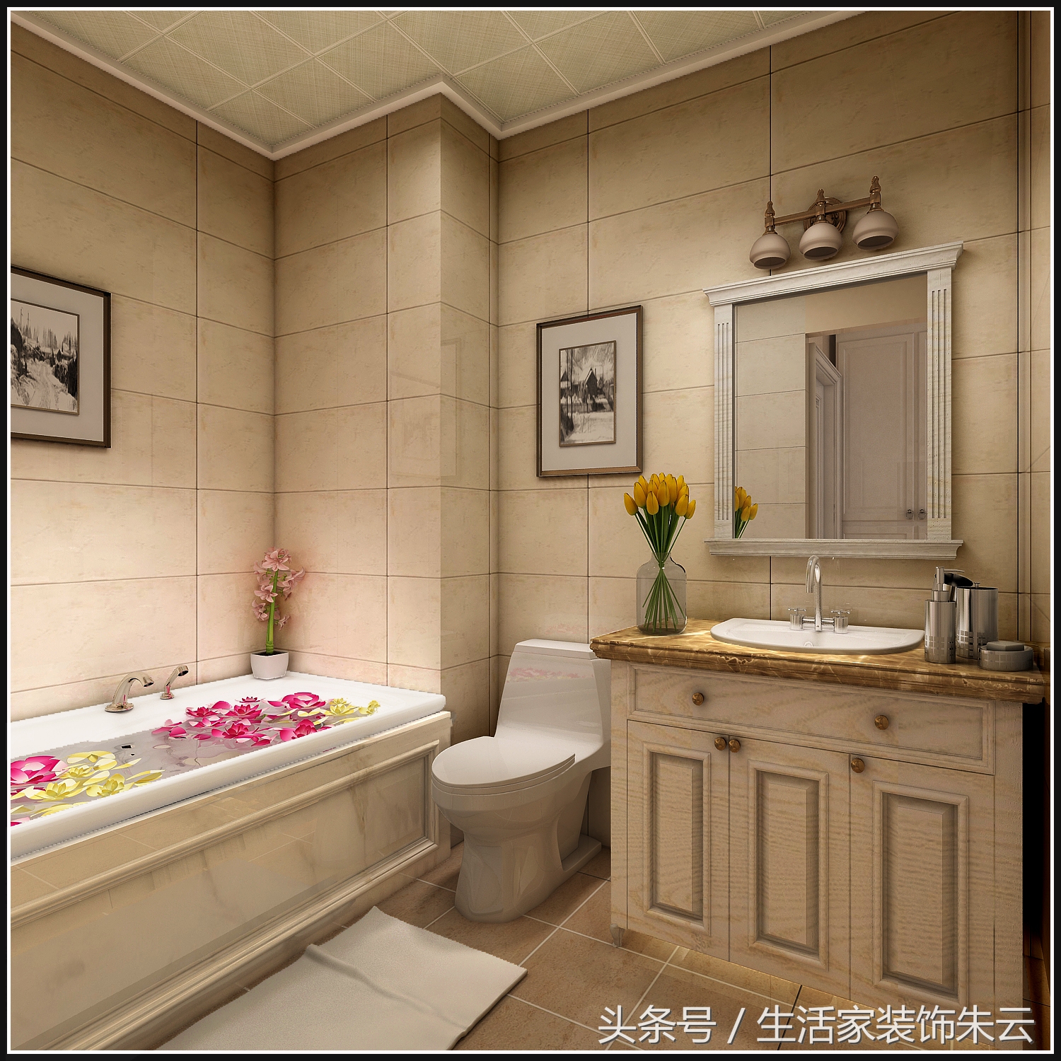 石家庄现代简约设计案例,石家庄想象国际装修效果图