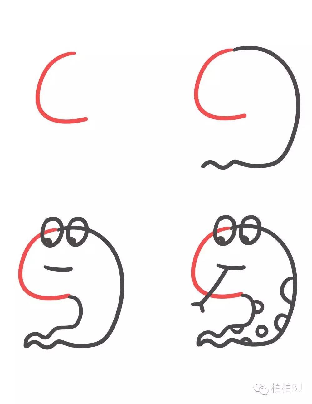 画鲨鱼简笔画大全简单好看,鲨鱼的简笔画简单又可爱图文