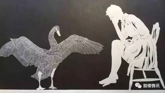 一张白纸也能成为艺术品,艺术一张白纸