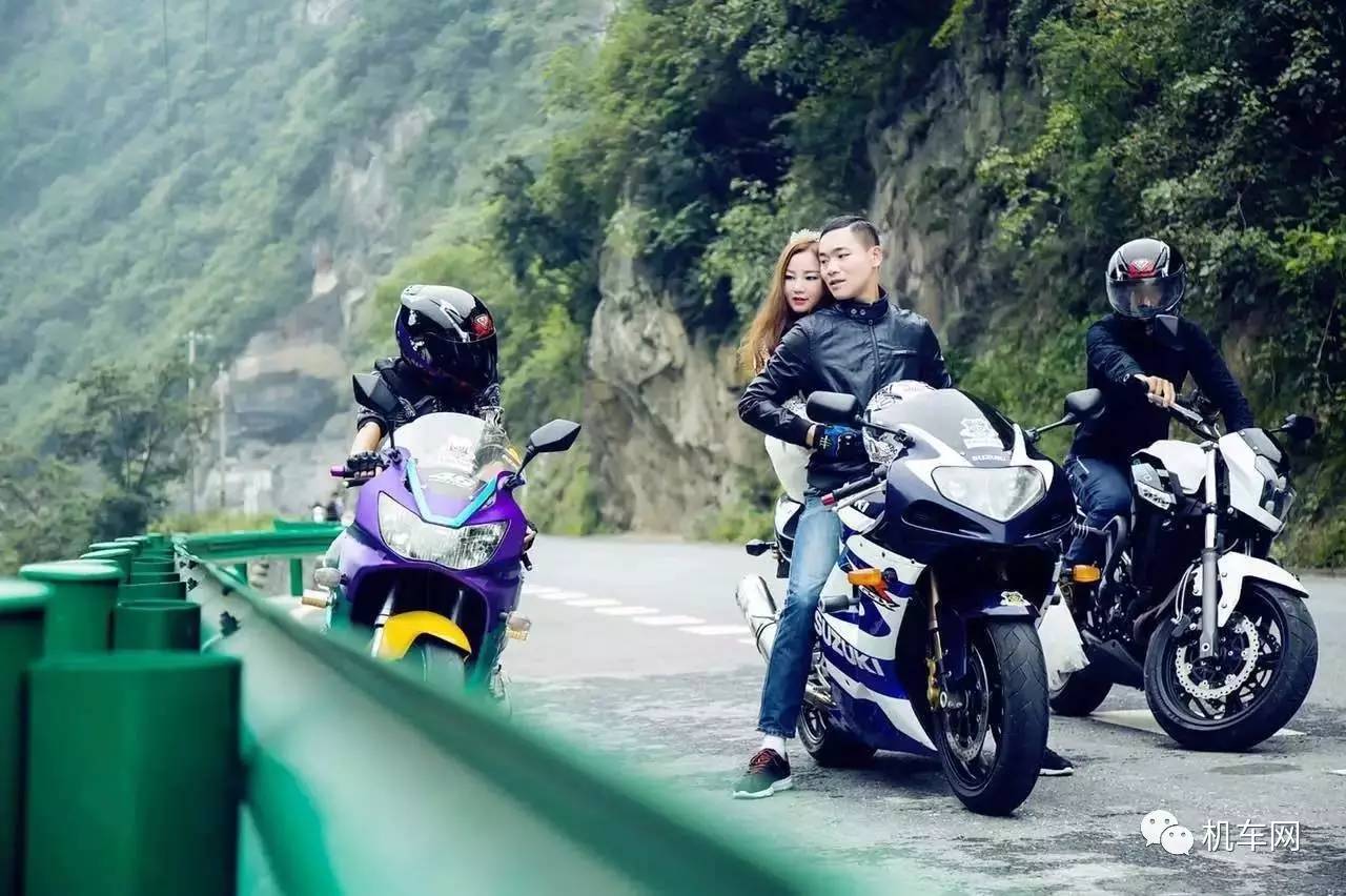 车友风采,遇到摩托车后,感觉每天都是热恋