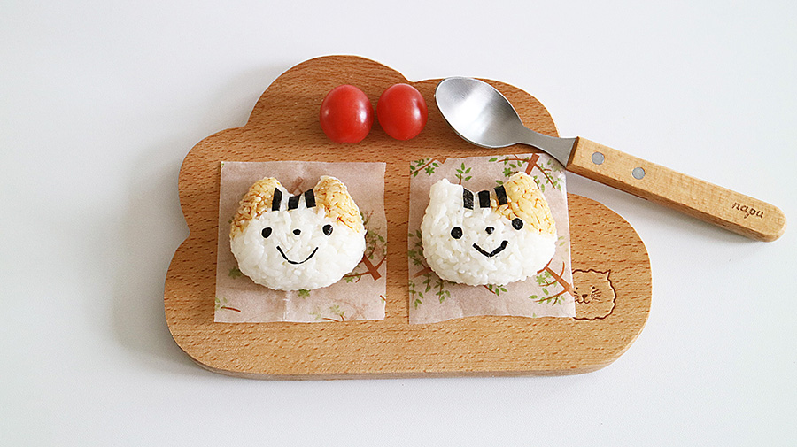 小学生便当海苔饭团做法,高颜值便当饭团做法