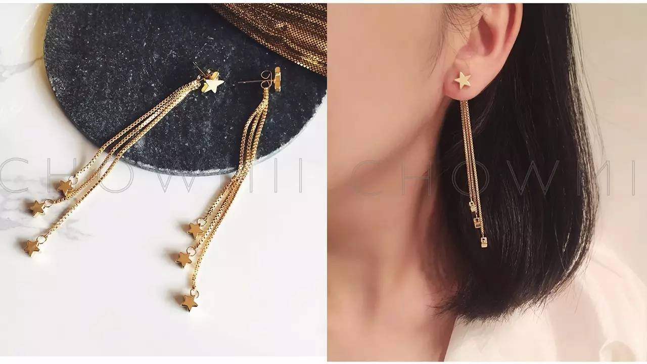 淘宝哪家买耳环配饰好,淘宝耳环耳夹推荐