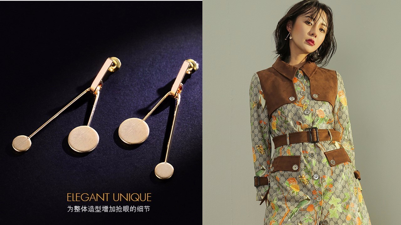 淘宝哪家买耳环配饰好,淘宝耳环耳夹推荐