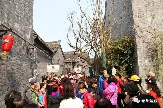 广东首次开往泰州的“花境”梦东南专列近600名游客畅游稻河湾