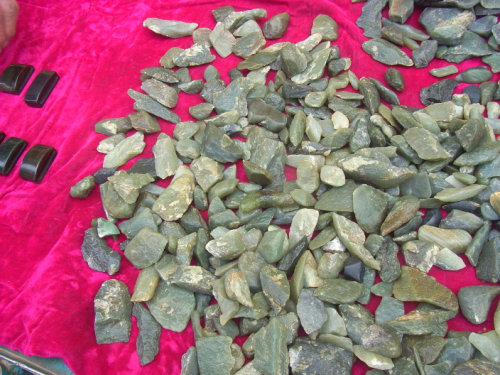 和田玉切割石头,和田玉籽料游记