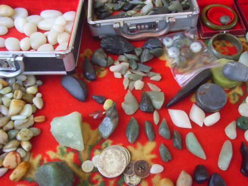 和田玉切割石头,和田玉籽料游记