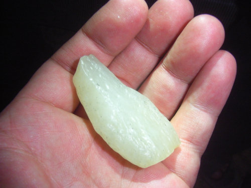 和田玉切割石头,和田玉籽料游记