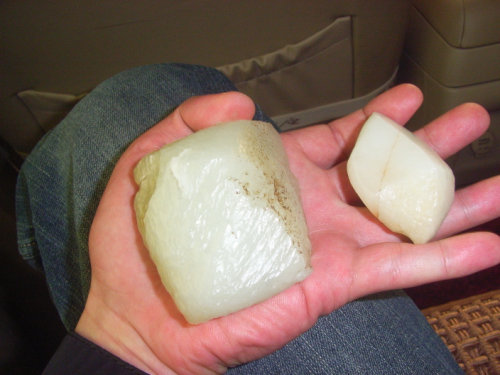 和田玉切割石头,和田玉籽料游记