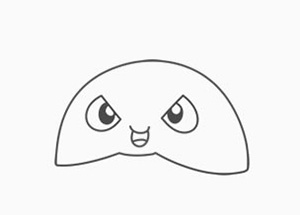 刺豚简笔画法,刺豚鱼简笔画