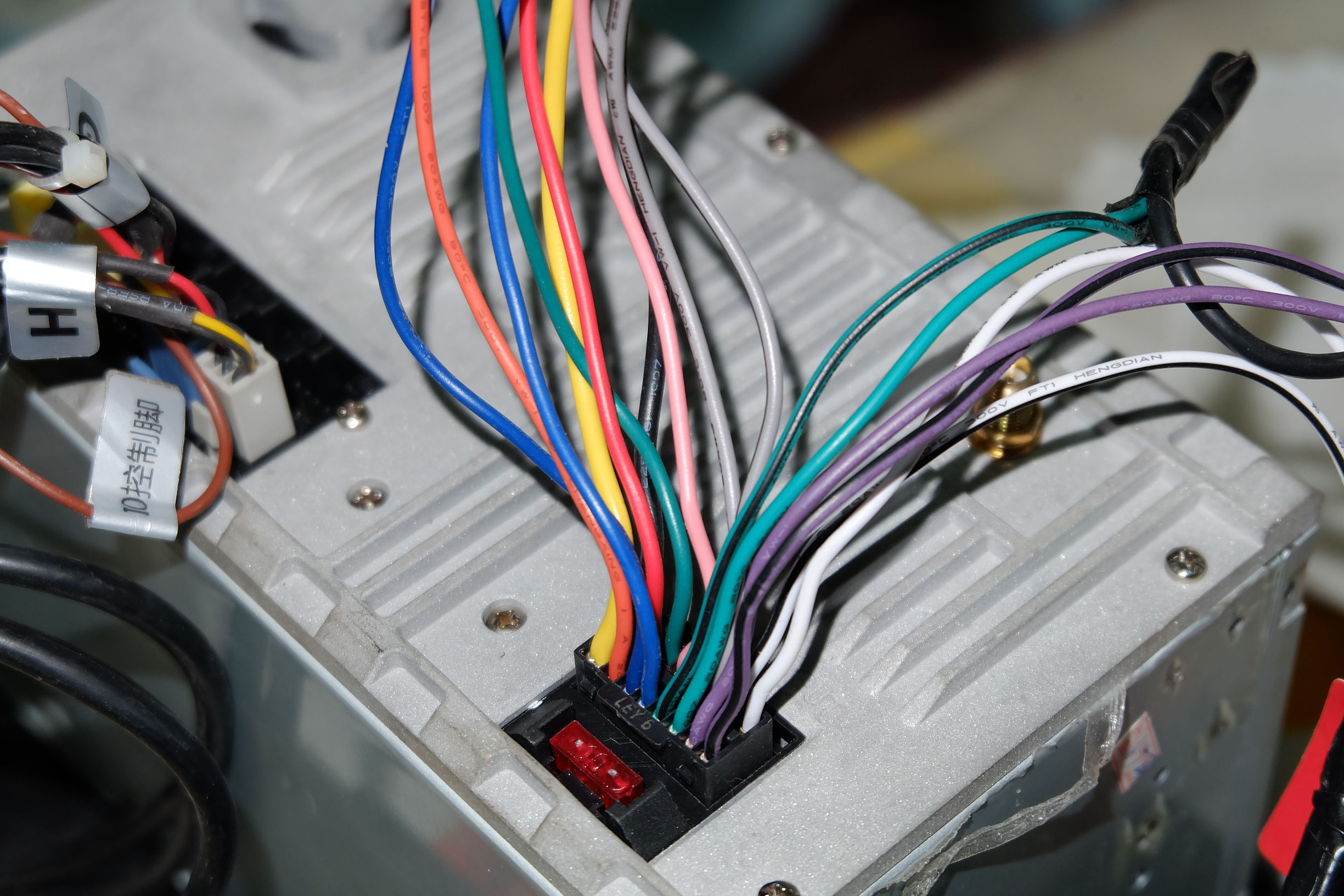 车载cd改dvd接线,车cd机改家用接线图