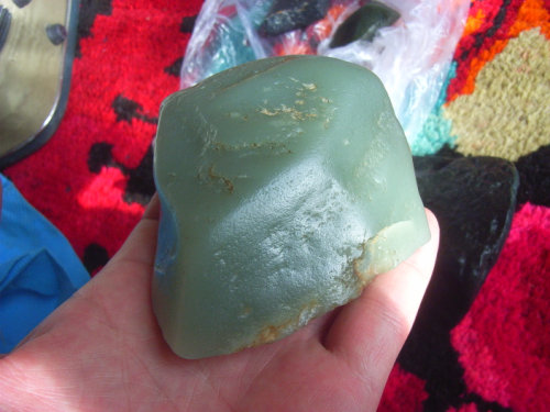 和田玉切割石头,和田玉籽料游记