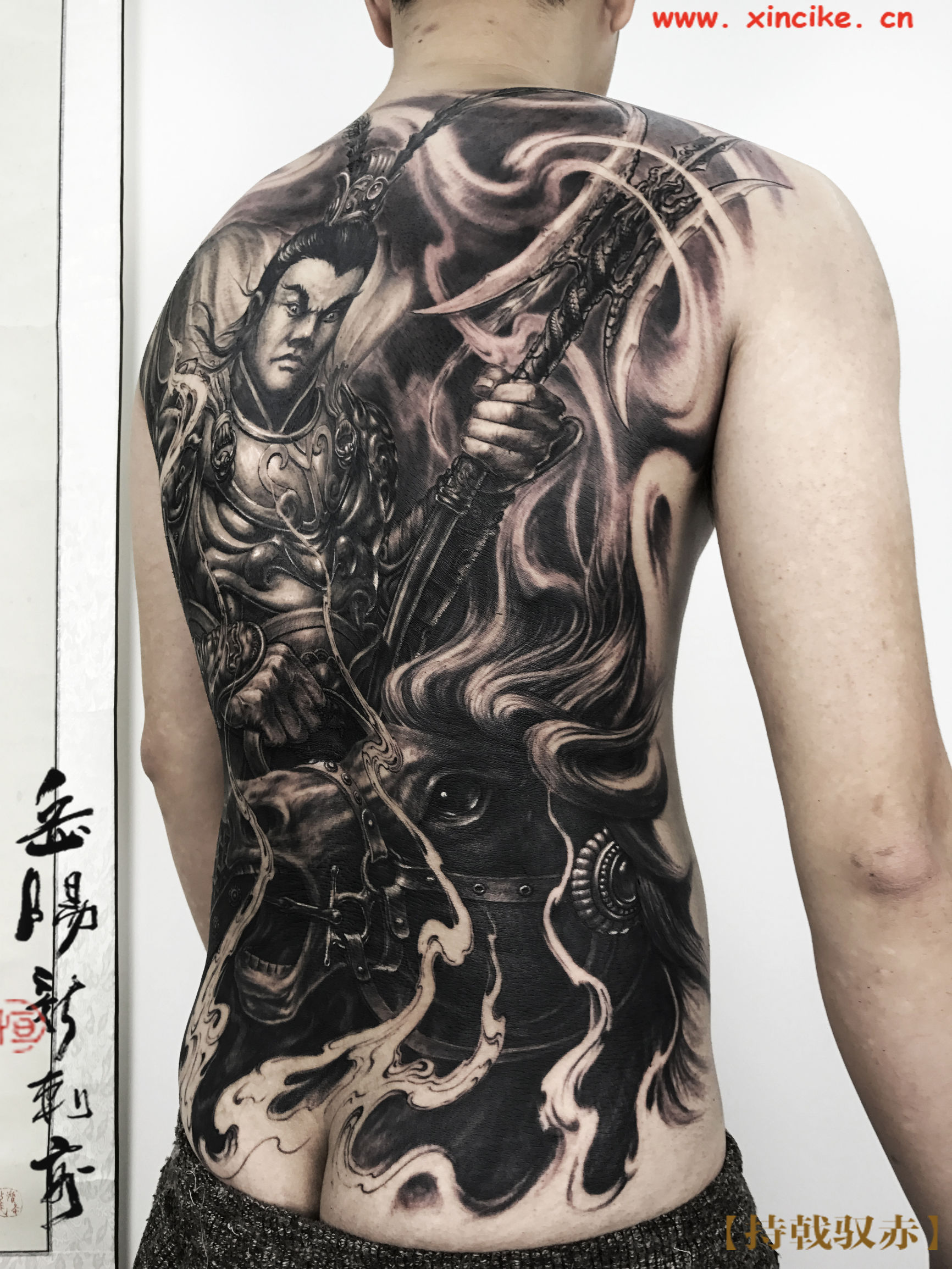 岳阳新刺客纹身成品,岳阳新刺客纹身图