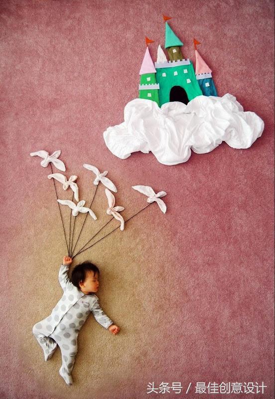 宝宝写真系列,宝宝30天创意照