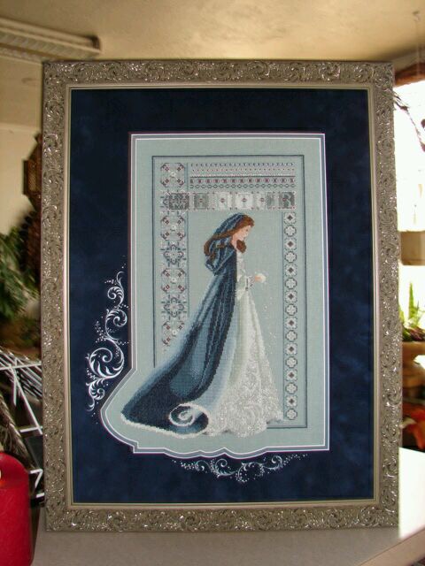 裱好十字绣框怎么拆下来,家里有几幅裱好旧十字绣怎么换框