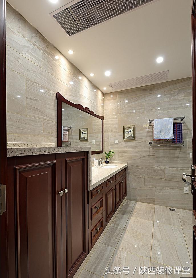 中国美式豪宅,400平轻奢中式豪宅