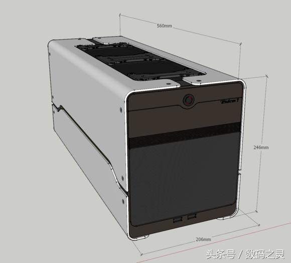 改造显卡机箱,广达双子星自制机箱