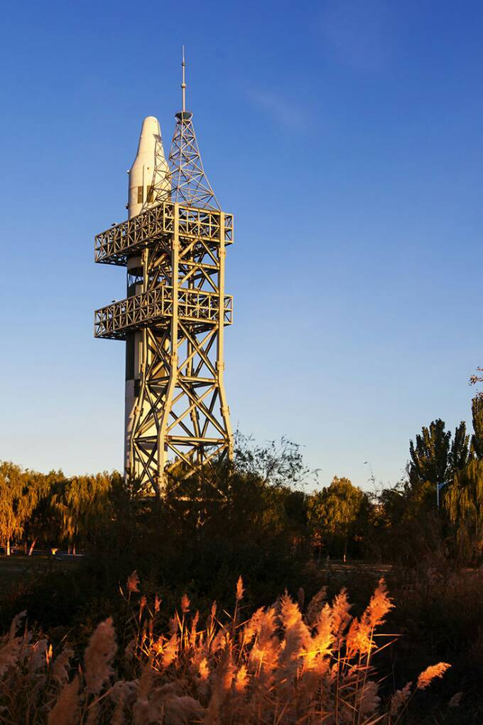 媒体探秘东风航天城,中国东风航天城