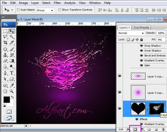 ps闪闪发光的光点怎么做,ps白天变成黑夜有光效果教程