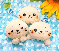 小学生便当海苔饭团做法,高颜值便当饭团做法