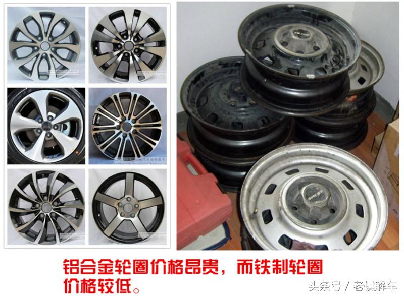 铝合金轮圈有什么区别,钢轮圈和铝合金轮圈
