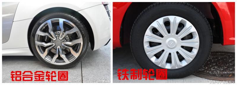 铝合金轮圈有什么区别,钢轮圈和铝合金轮圈
