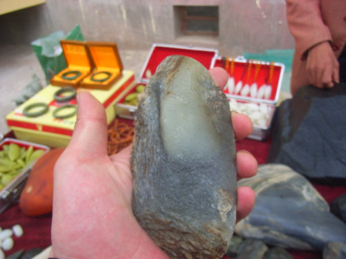 和田玉切割石头,和田玉籽料游记