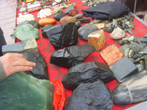 和田玉切割石头,和田玉籽料游记