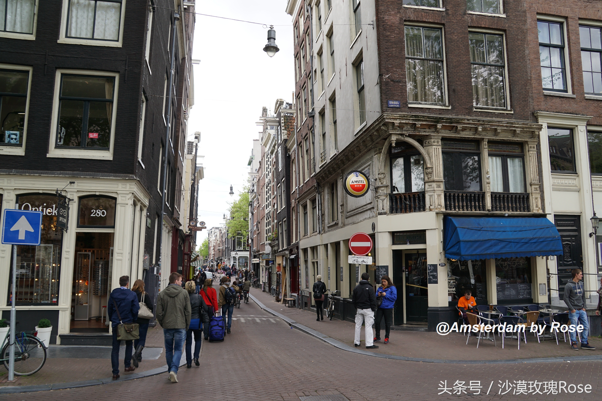 建在水上的鲜花市场，荷兰女王也骑车来买花