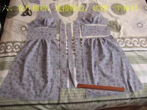 裁剪连衣裙长款完整教程,时尚母女装春装连衣裙