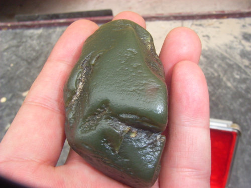 和田玉切割石头,和田玉籽料游记