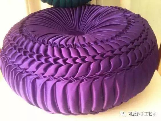 手缝抱枕制作方法简单又漂亮,正方形自制抱枕缝边针法