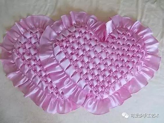 手缝抱枕制作方法简单又漂亮,正方形自制抱枕缝边针法