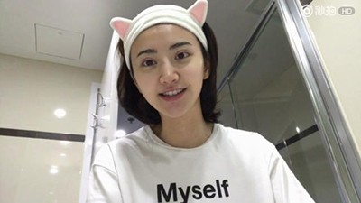 景甜自嘲体重超过50公斤,景甜直播间首秀霸屏