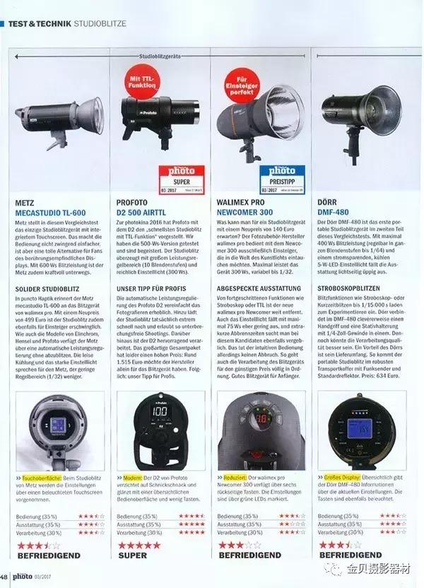 金贝外拍灯,金贝外拍灯测评