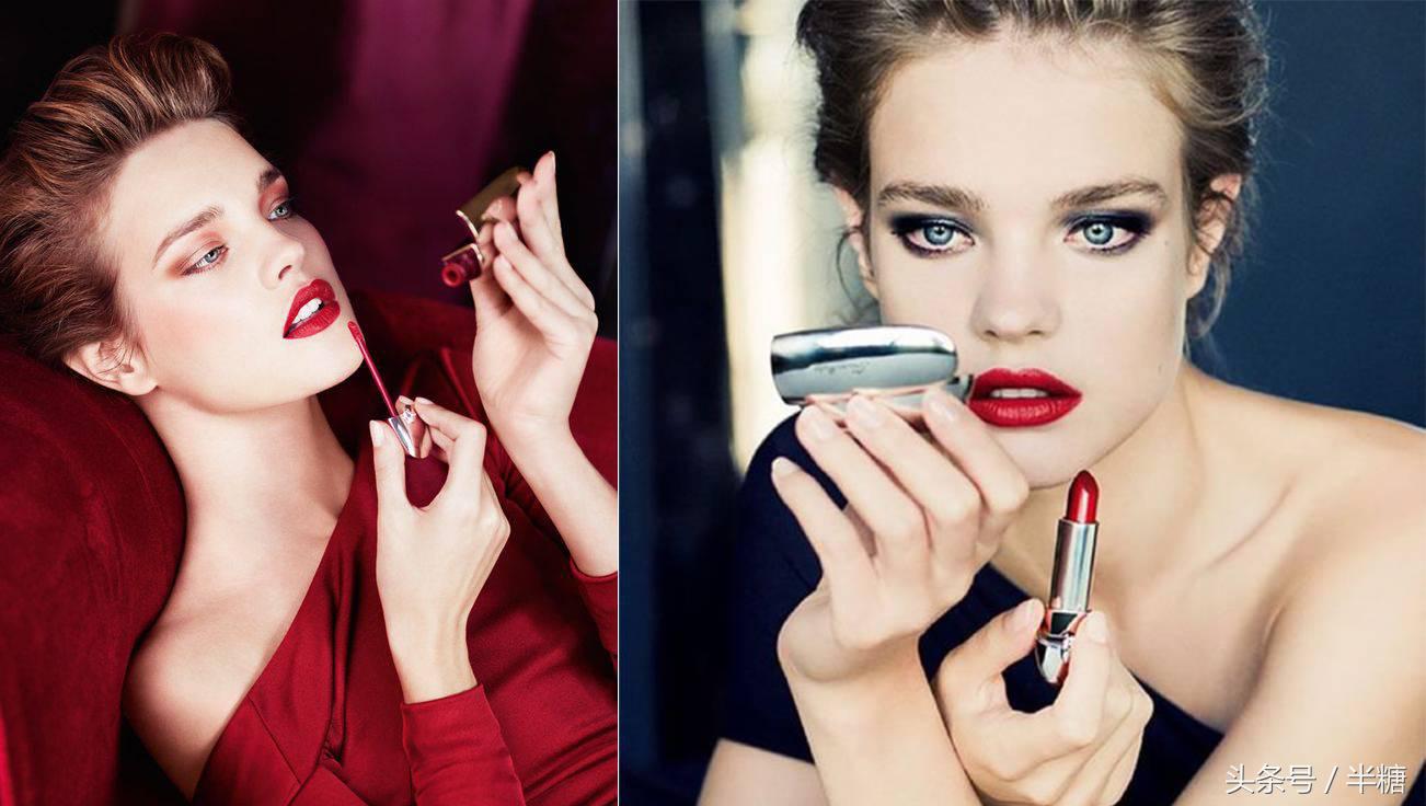 集齐六款口红,杨幂雅诗兰黛同款口红色号