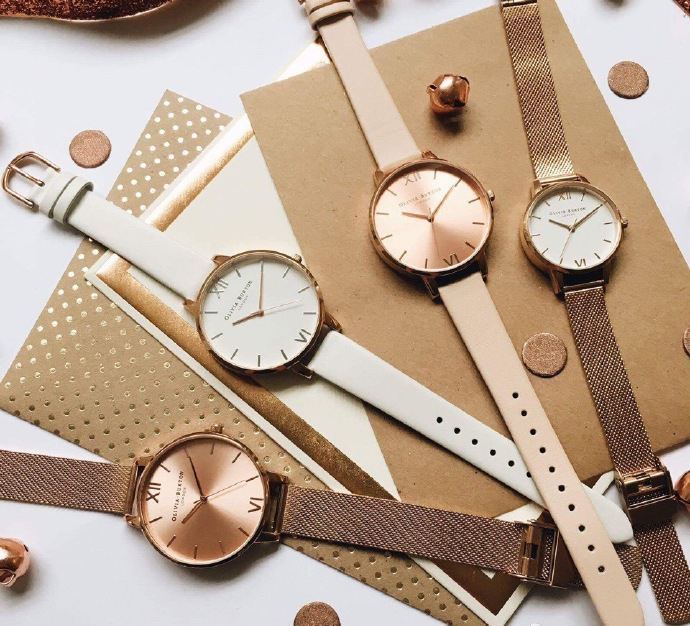 oliviaburton手表浪漫粉,oliviaburton腕表品牌发布会