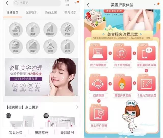 数千万电商会员的瓷肌要开一千家生活美容店,验证线上线下无缝论