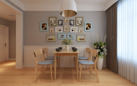 哈尔滨群力招商贝肯山二手房,贝肯山六期三室两厅装修效果图