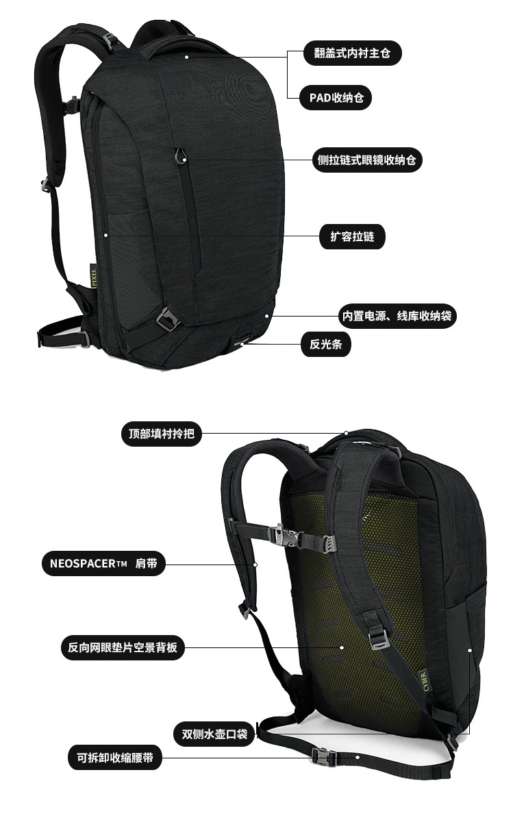 商务双肩包推荐男士日常通勤使用,公认十大最好用的通勤男士双肩包