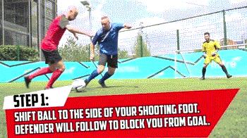 射门只会推射,射门只会兜射