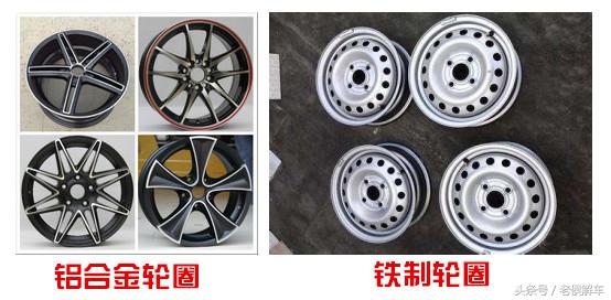 铝合金轮圈有什么区别,钢轮圈和铝合金轮圈