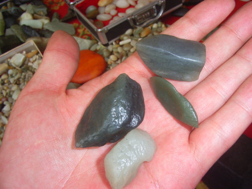 和田玉切割石头,和田玉籽料游记