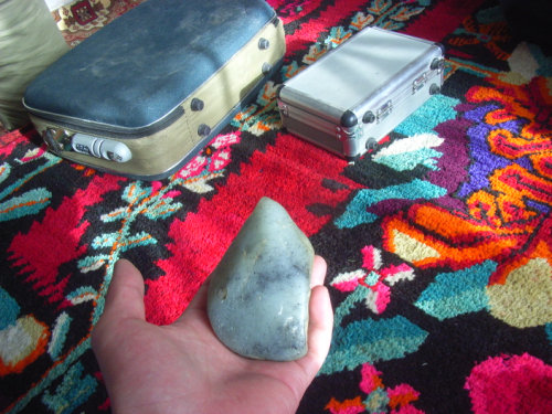 和田玉切割石头,和田玉籽料游记