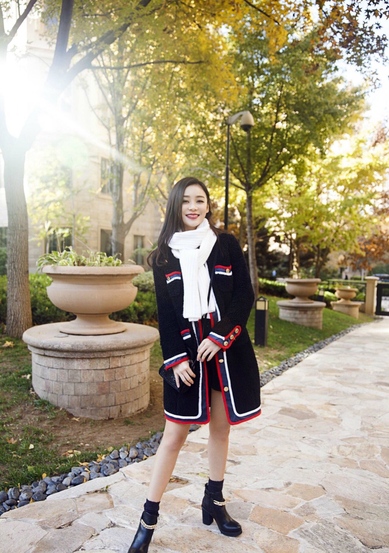 袁姗姗高级感,袁姗姗穿搭最新