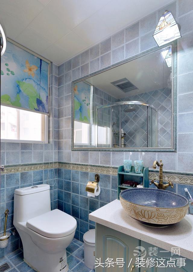 140平米地中海风格装修效果图,汇君城140平米三室轻奢装修风格