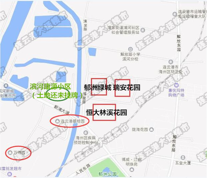 连云港滨河新城最新动态,连云港海州区滨河新城