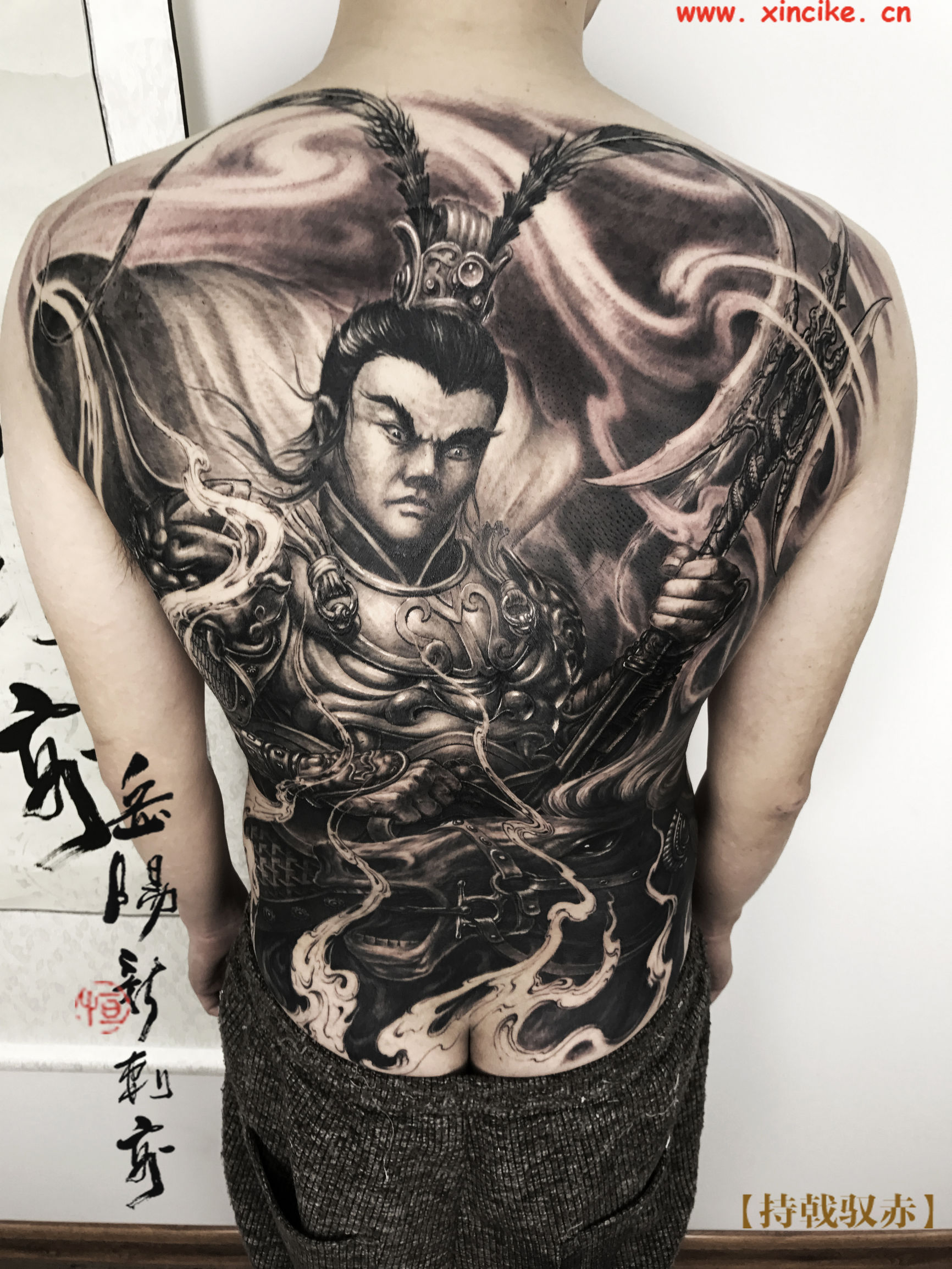 岳阳新刺客纹身成品,岳阳新刺客纹身图