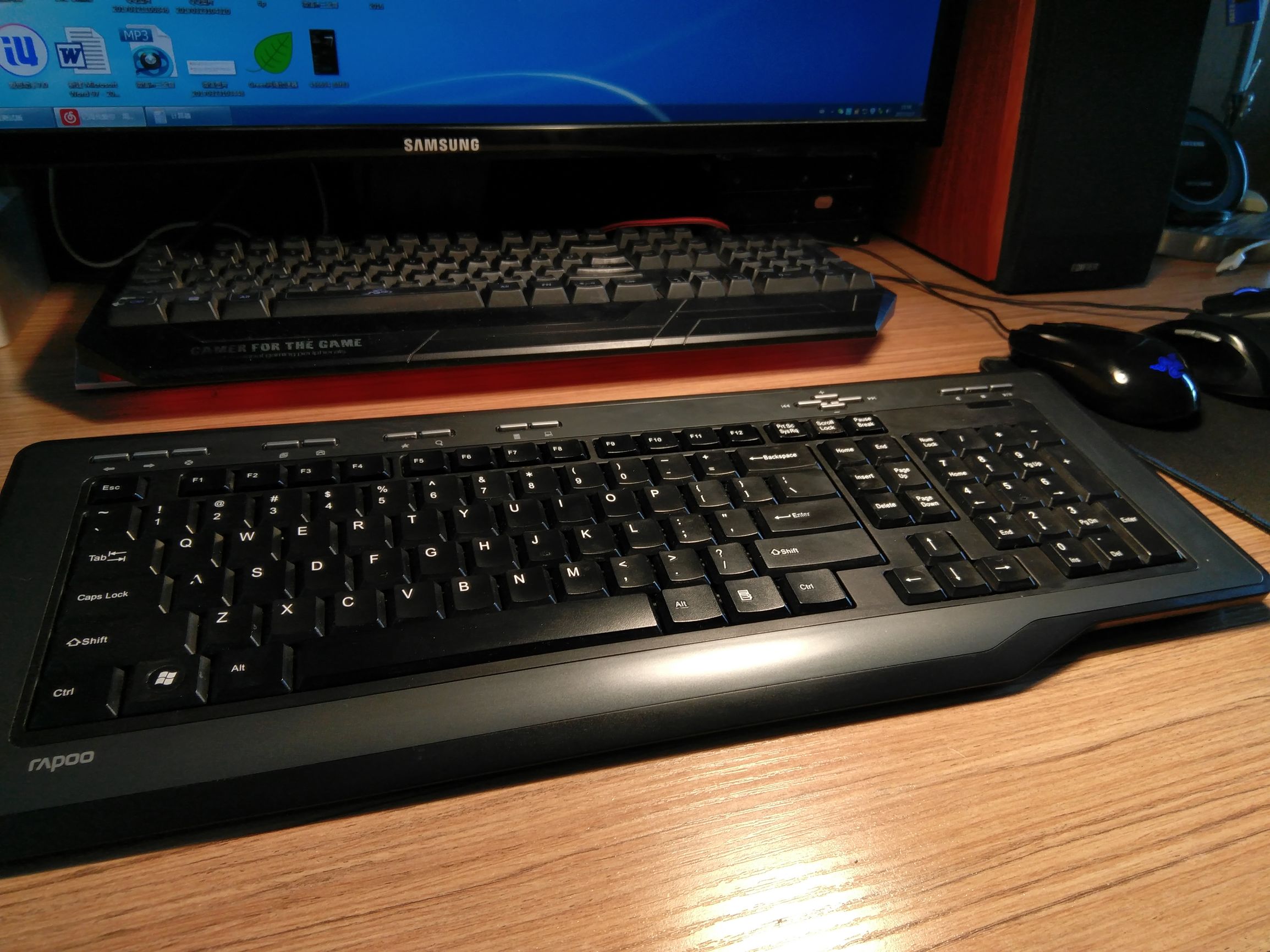 最便宜的无线键鼠套装,拆解无线充电鼠标