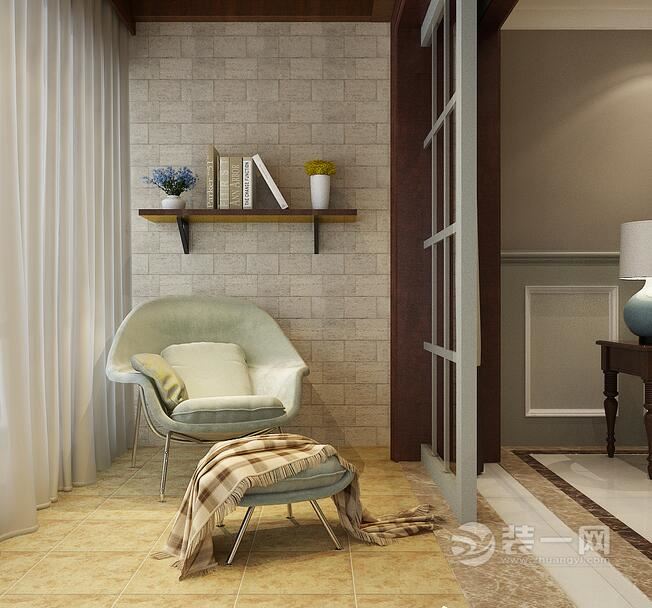 造价23万厦门恒忆尚品湾161平美式4房2厅装修设计效果图