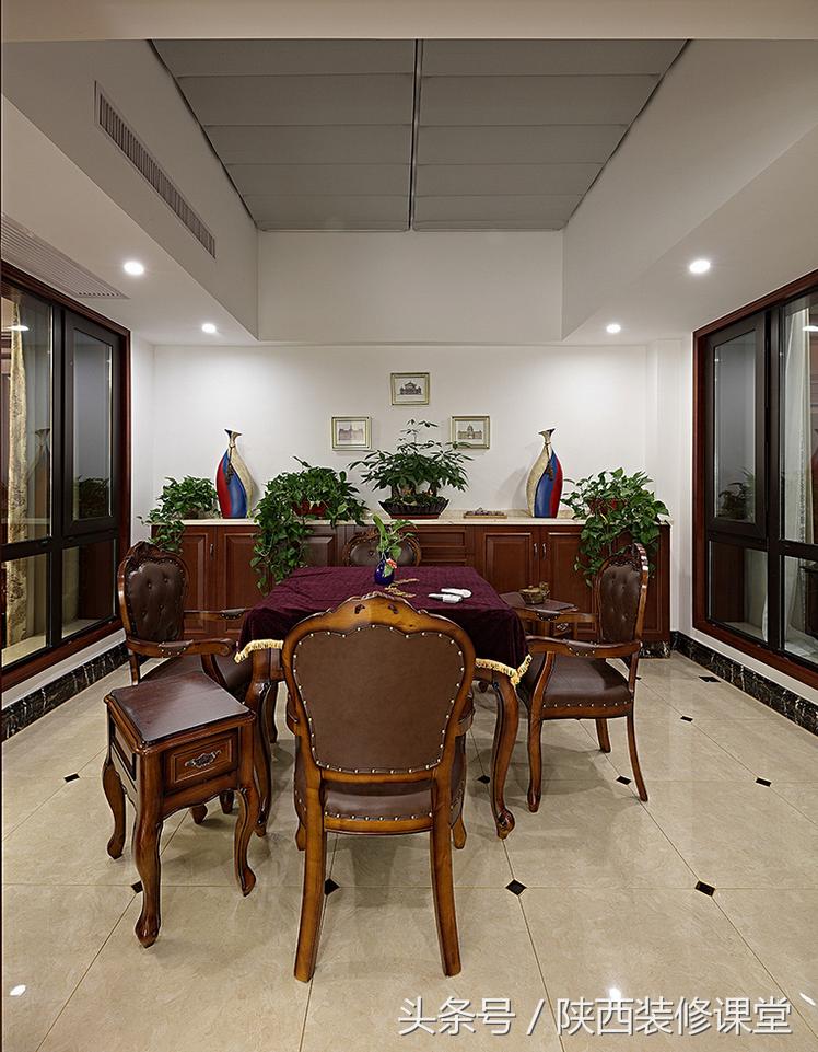 中国美式豪宅,400平轻奢中式豪宅